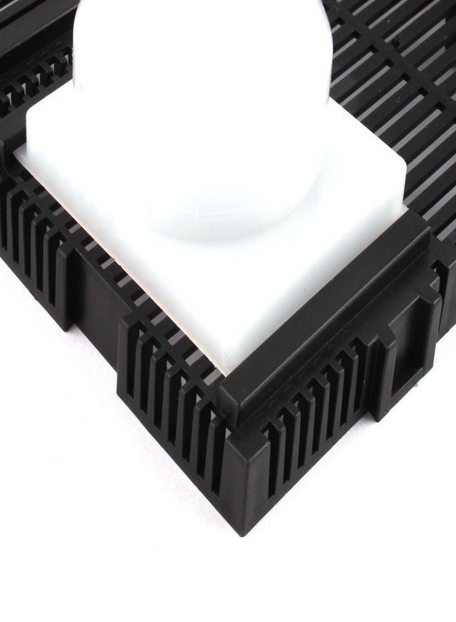XMHF Aquarium Fish Tank Undergravel Plastic Filter Board Air Tube 28pcs Black - Image 5